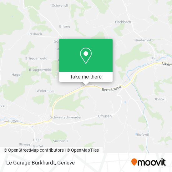 Le Garage Burkhardt map