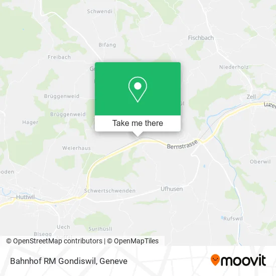 Bahnhof RM Gondiswil map