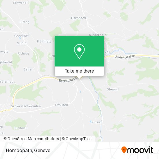 Homöopath map