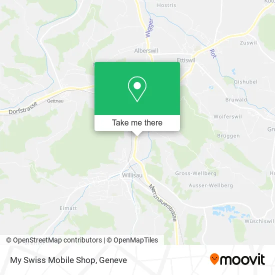 My Swiss Mobile Shop map