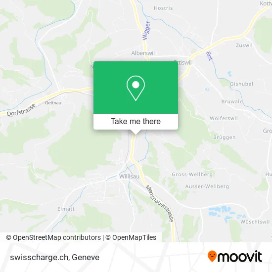 swisscharge.ch map