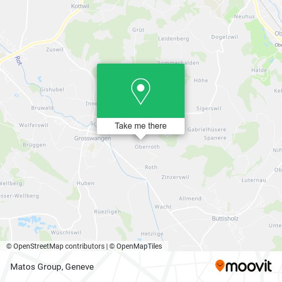 Matos Group map