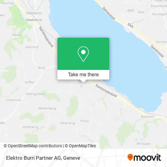 Elektro Burri Partner AG map