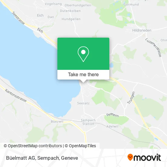 Büelmatt AG, Sempach plan