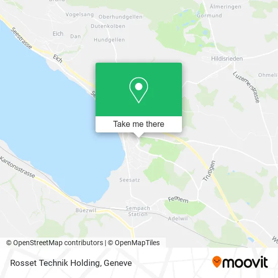 Rosset Technik Holding map