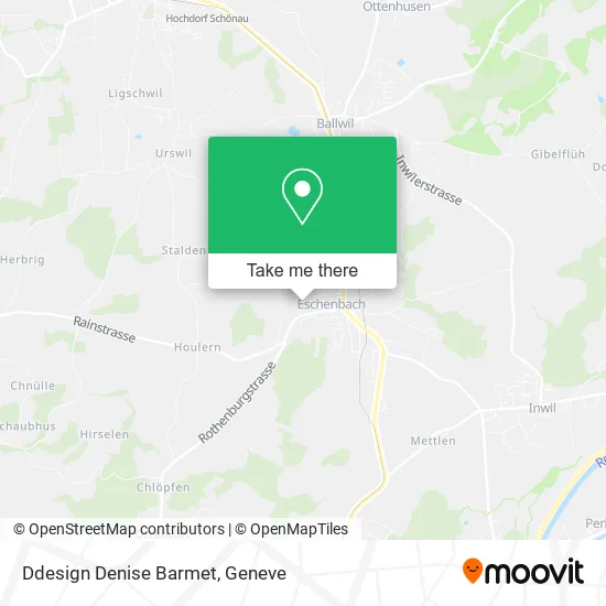 Ddesign Denise Barmet map