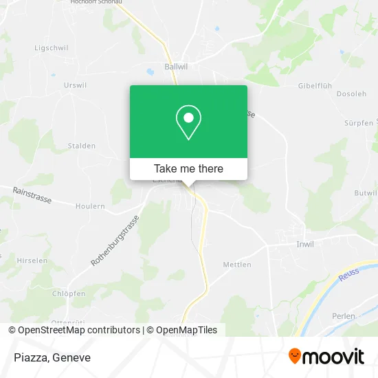 Piazza map
