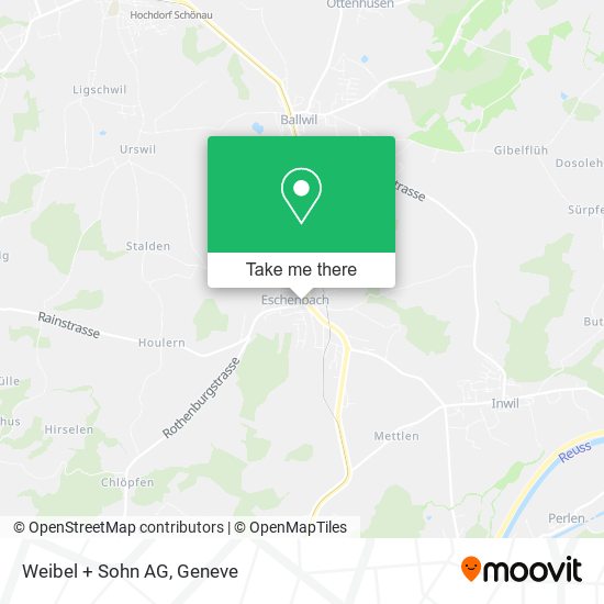 Weibel + Sohn AG map