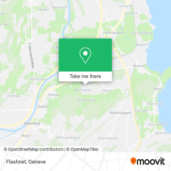 Flashnet map
