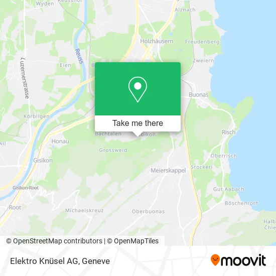 Elektro Knüsel AG map