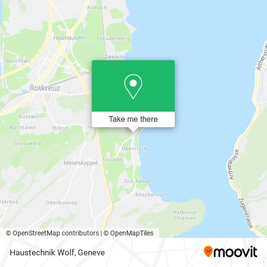 Haustechnik Wolf map