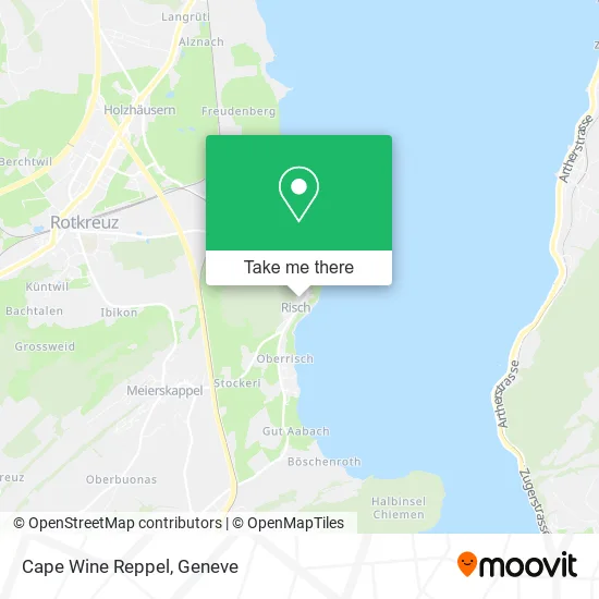 Cape Wine Reppel map