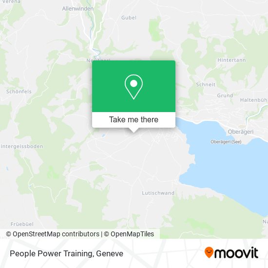 People Power Training map
