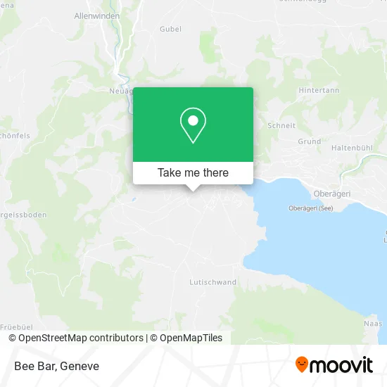 Bee Bar map