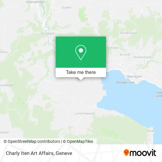Charly Iten Art Affairs map
