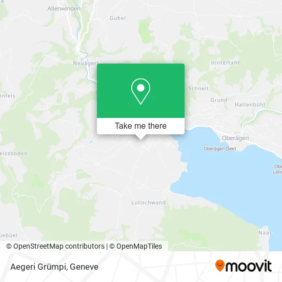 Aegeri Grümpi map