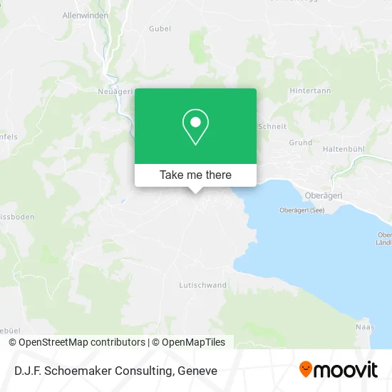 D.J.F. Schoemaker Consulting map