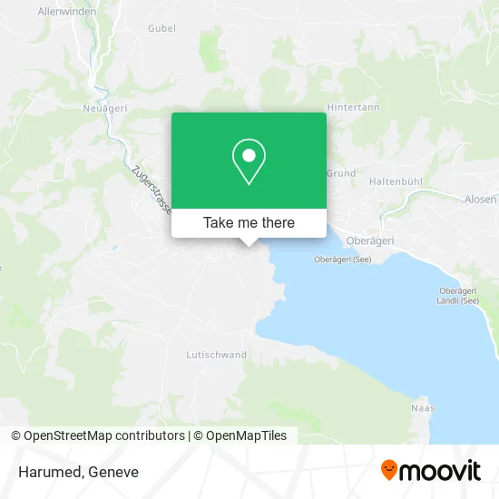 Harumed map