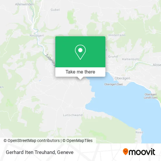 Gerhard Iten Treuhand map