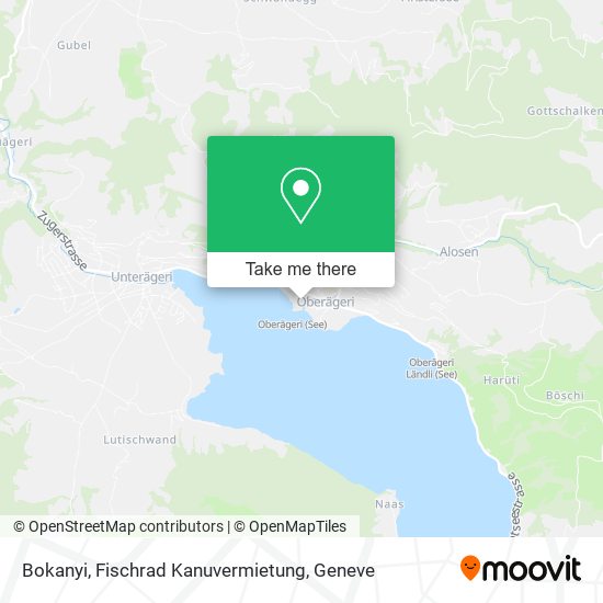 Bokanyi, Fischrad Kanuvermietung map