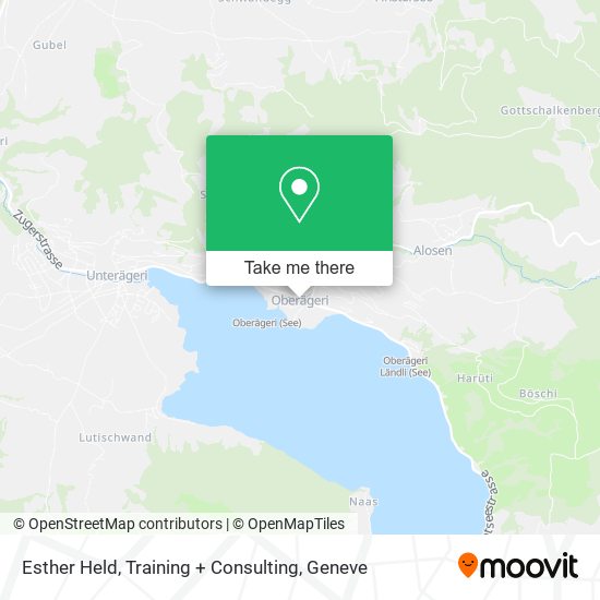 Esther Held, Training + Consulting map