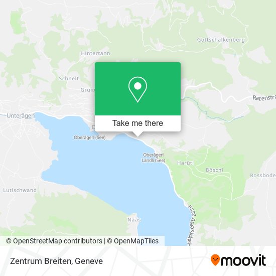 Zentrum Breiten plan