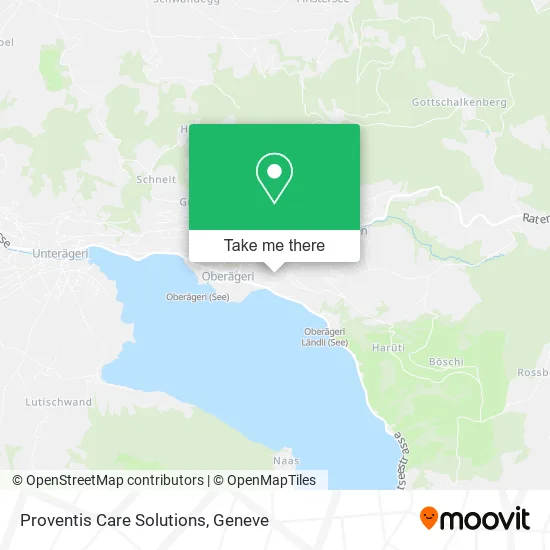 Proventis Care Solutions map