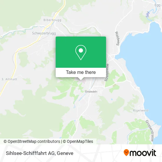 Sihlsee-Schifffahrt AG map