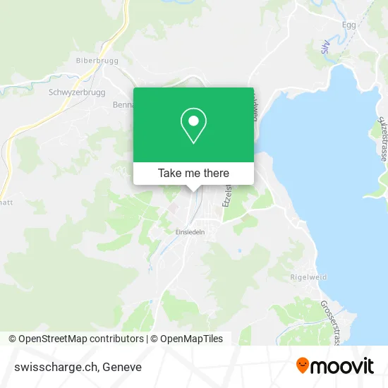 swisscharge.ch map