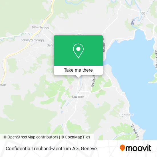 Confidentia Treuhand-Zentrum AG map