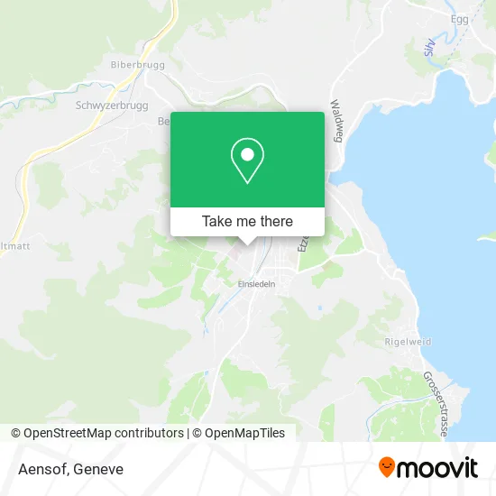 Aensof map