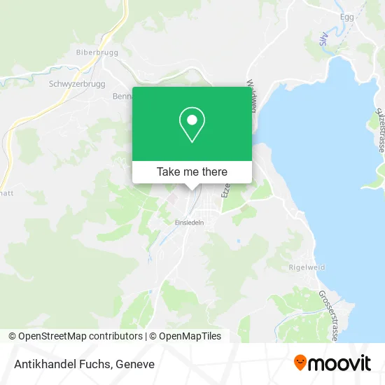 Antikhandel Fuchs map