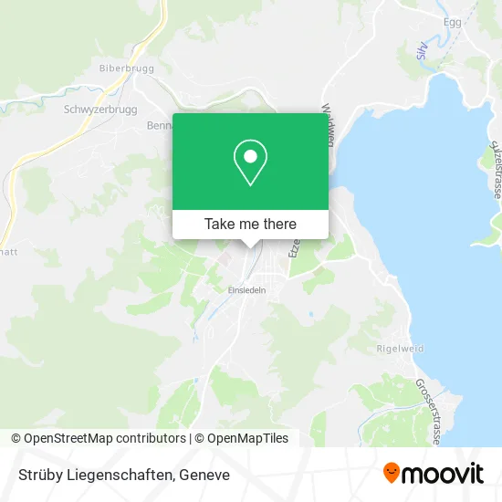Strüby Liegenschaften map
