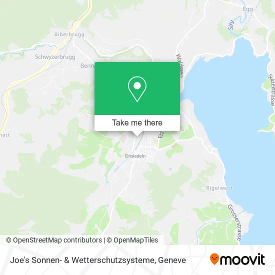 Joe's Sonnen- & Wetterschutzsysteme map