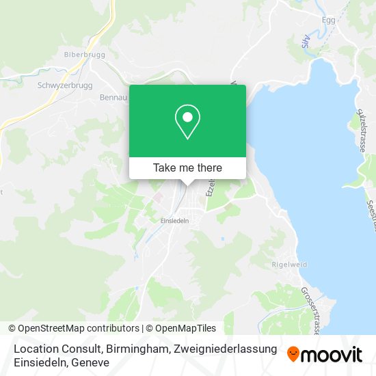 Location Consult, Birmingham, Zweigniederlassung Einsiedeln map