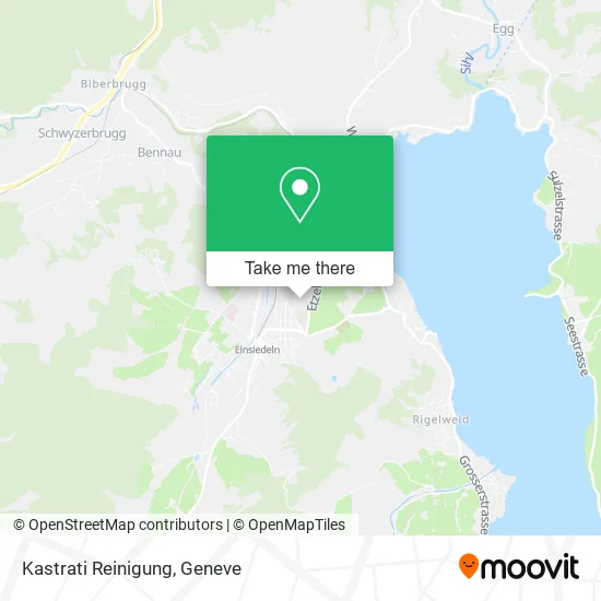 Kastrati Reinigung map