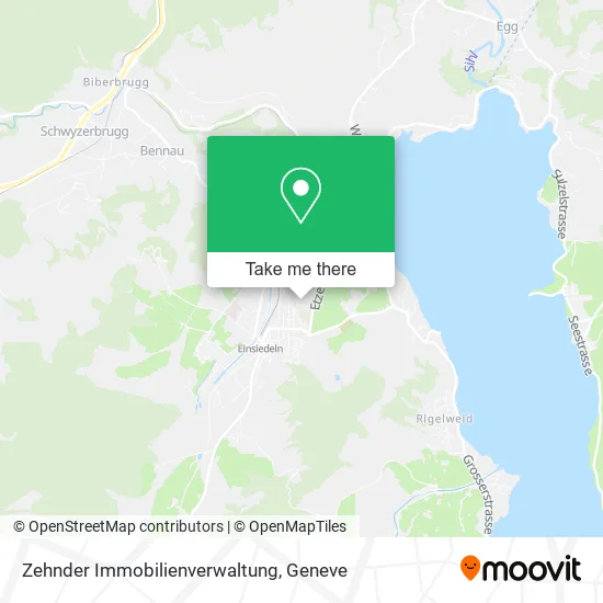 Zehnder Immobilienverwaltung map