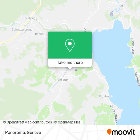 Panorama map