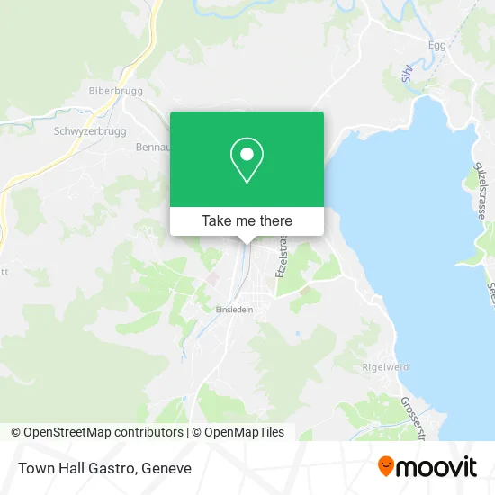 Town Hall Gastro map