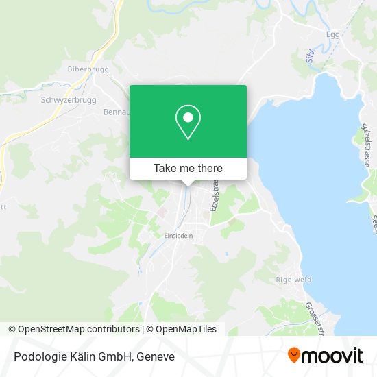 Podologie Kälin GmbH map