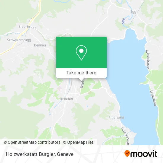 Holzwerkstatt Bürgler map