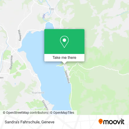 Sandra's Fahrschule map