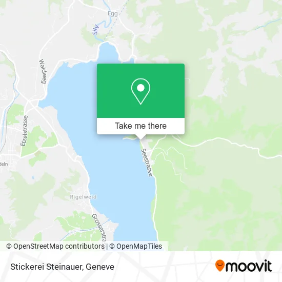 Stickerei Steinauer map