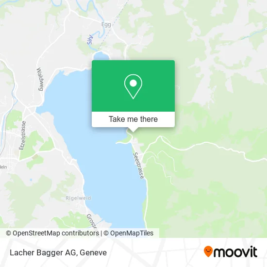 Lacher Bagger AG map