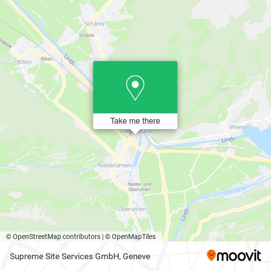 Supreme Site Services GmbH map
