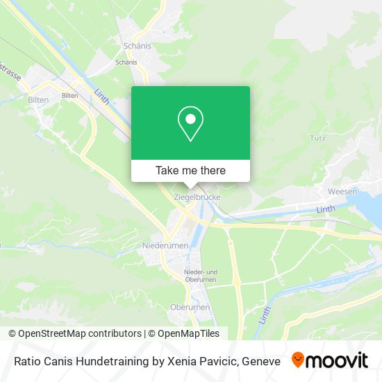 Ratio Canis Hundetraining by Xenia Pavicic map