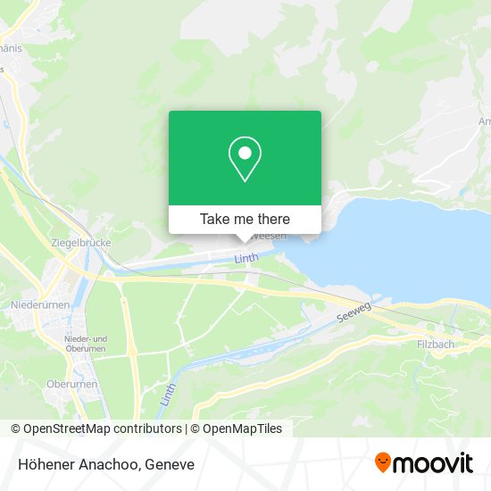 Höhener Anachoo map