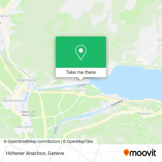 Höhener Anachoo map