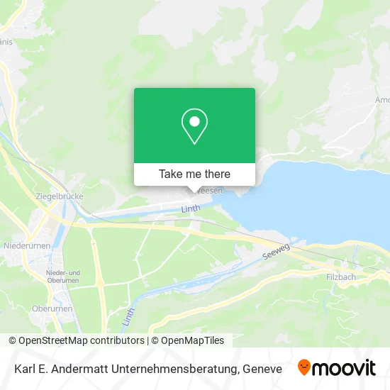 Karl E. Andermatt Unternehmensberatung map