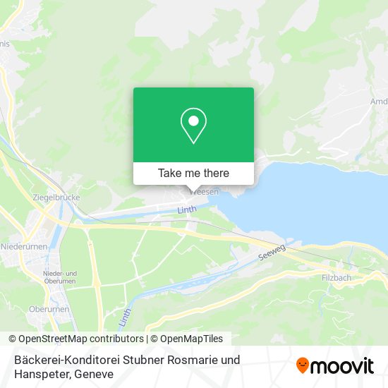 Bäckerei-Konditorei Stubner Rosmarie und Hanspeter map